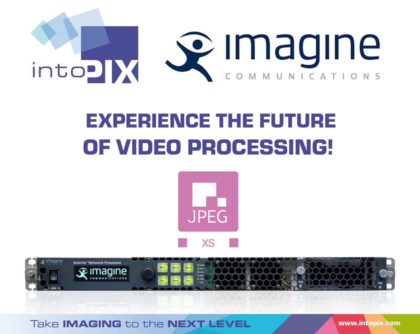 Découvrez l'avenir du traitement vidéo avec intoPIX et Imagine Communications au salon NAB 2023